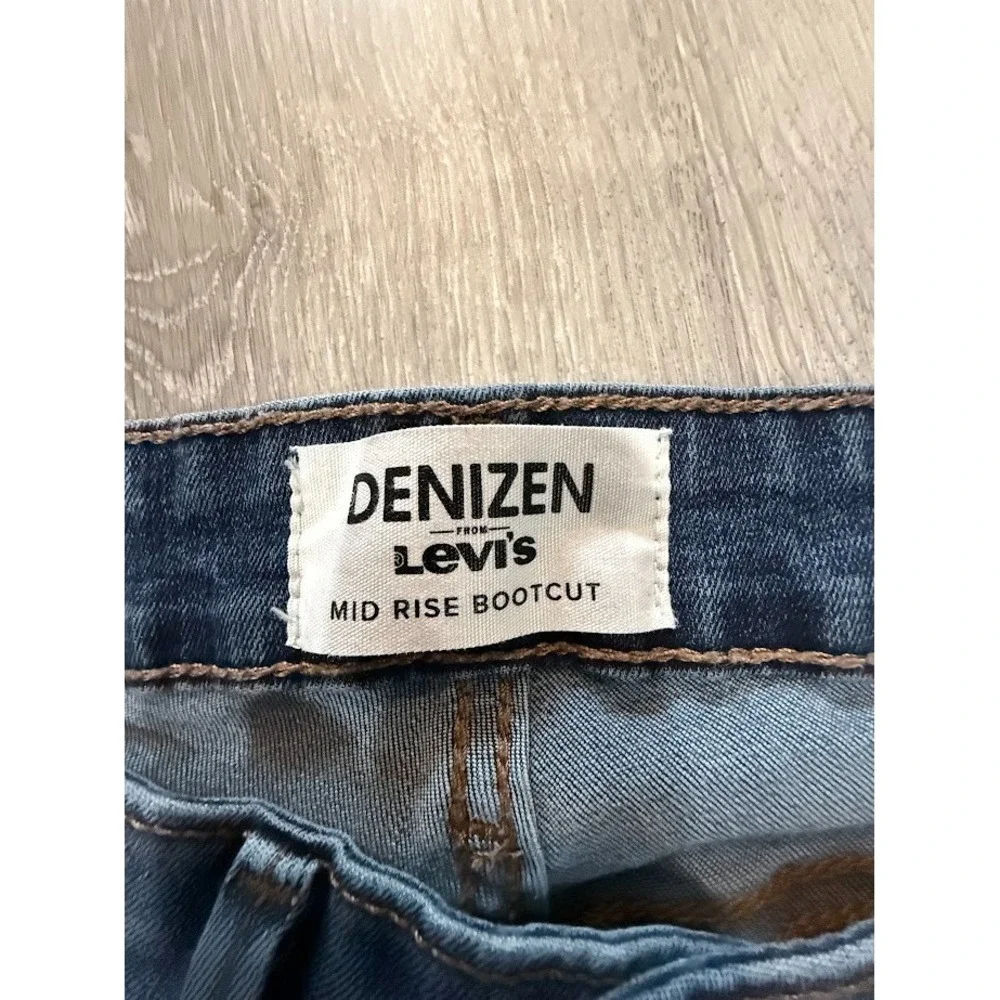 Denizen Levi's Bootcut Jeans Women's 27x24‎ Blue Mid Rise Cropped Denim